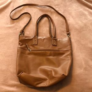 Faux leather bag